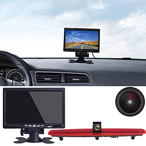 7 Inch Rear View Mirror + Rear View Backup Camera - Intelligent Night Vision wireless 628 x 586 pixels