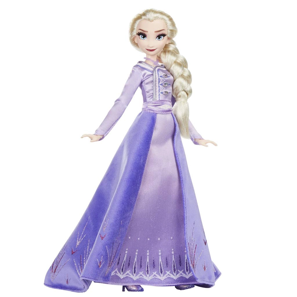 Disney Frozen Elsa Fashion Doll + Anna Fashion Doll + Olaf Doll - Ages 3+