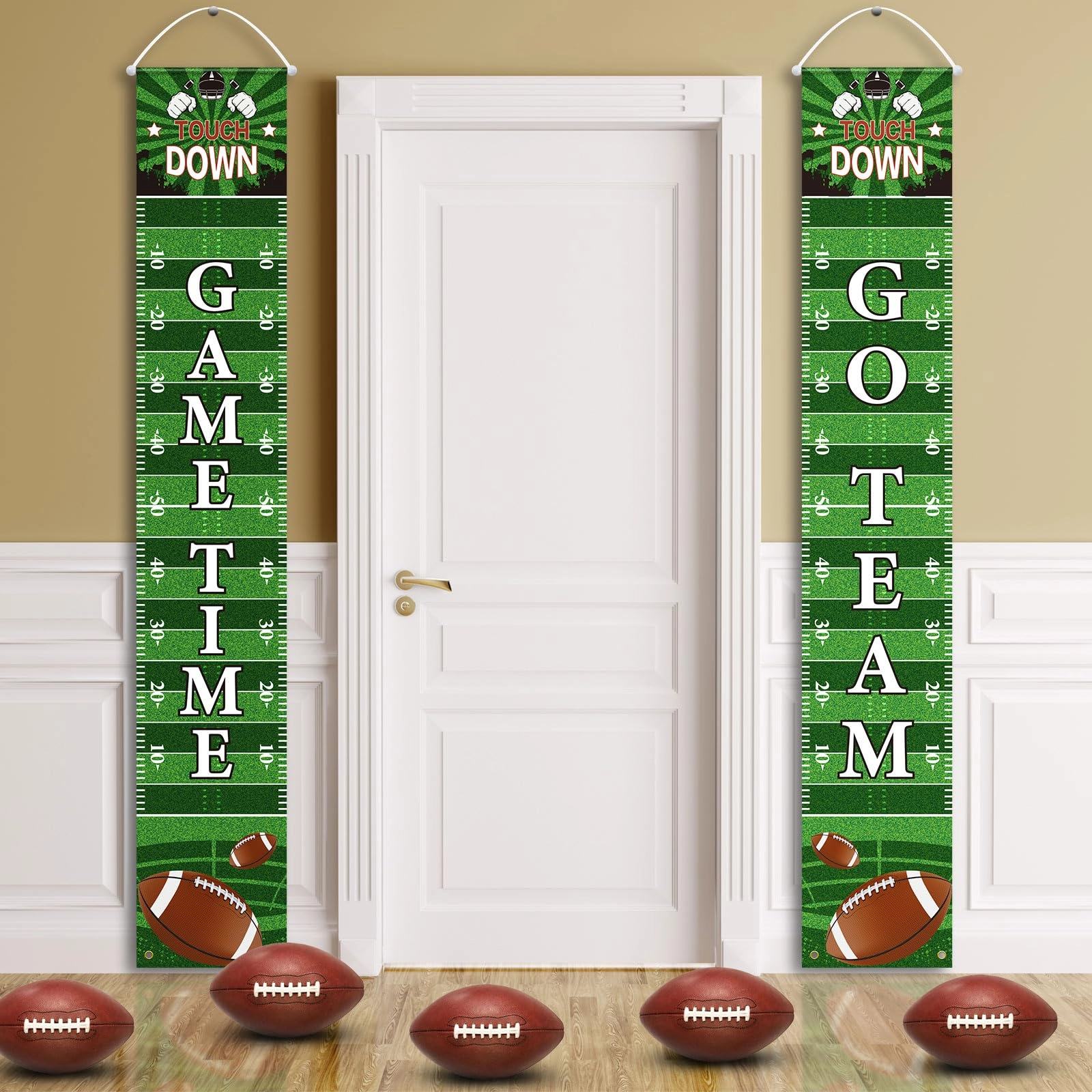 Football Porch Sign - 1 Set Sports Events