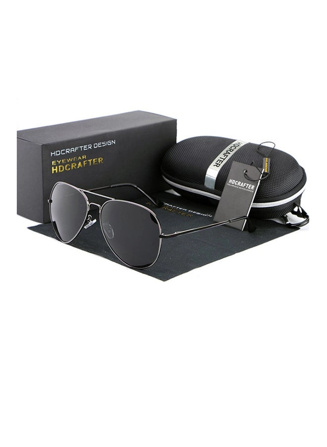 Aviator Frame Sunglasses - 61mm Black