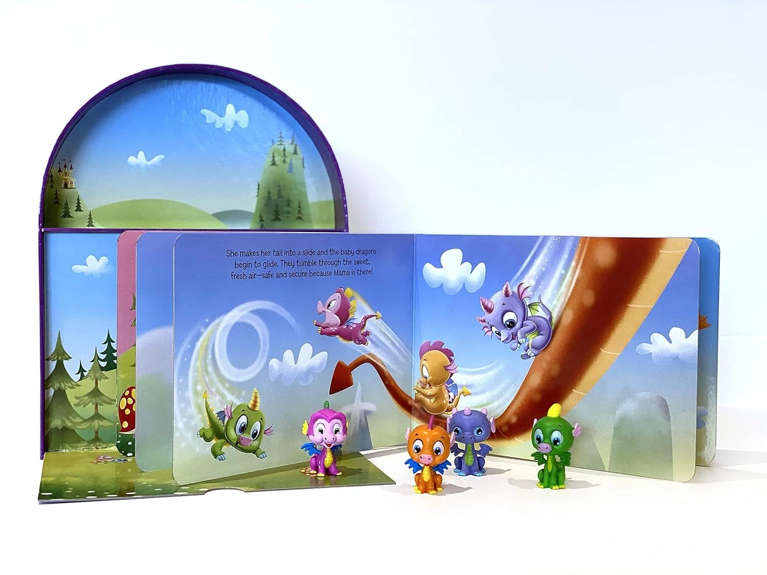 Dragon Friends My Mini Busy Sturdy Board Book - 3 years+