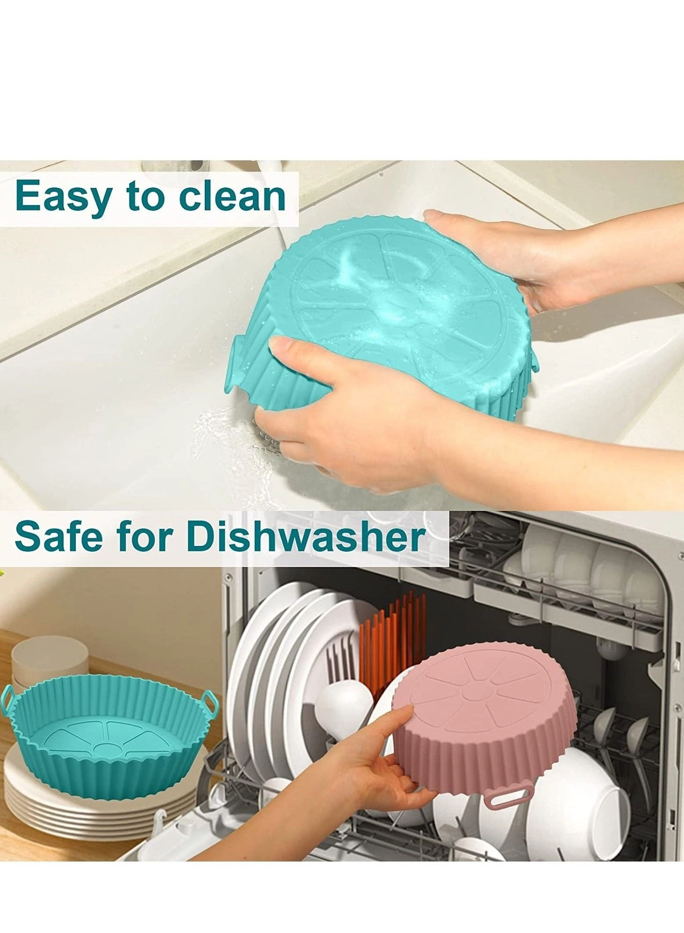 Air Fryer Liner - Silicone 2 Pcs