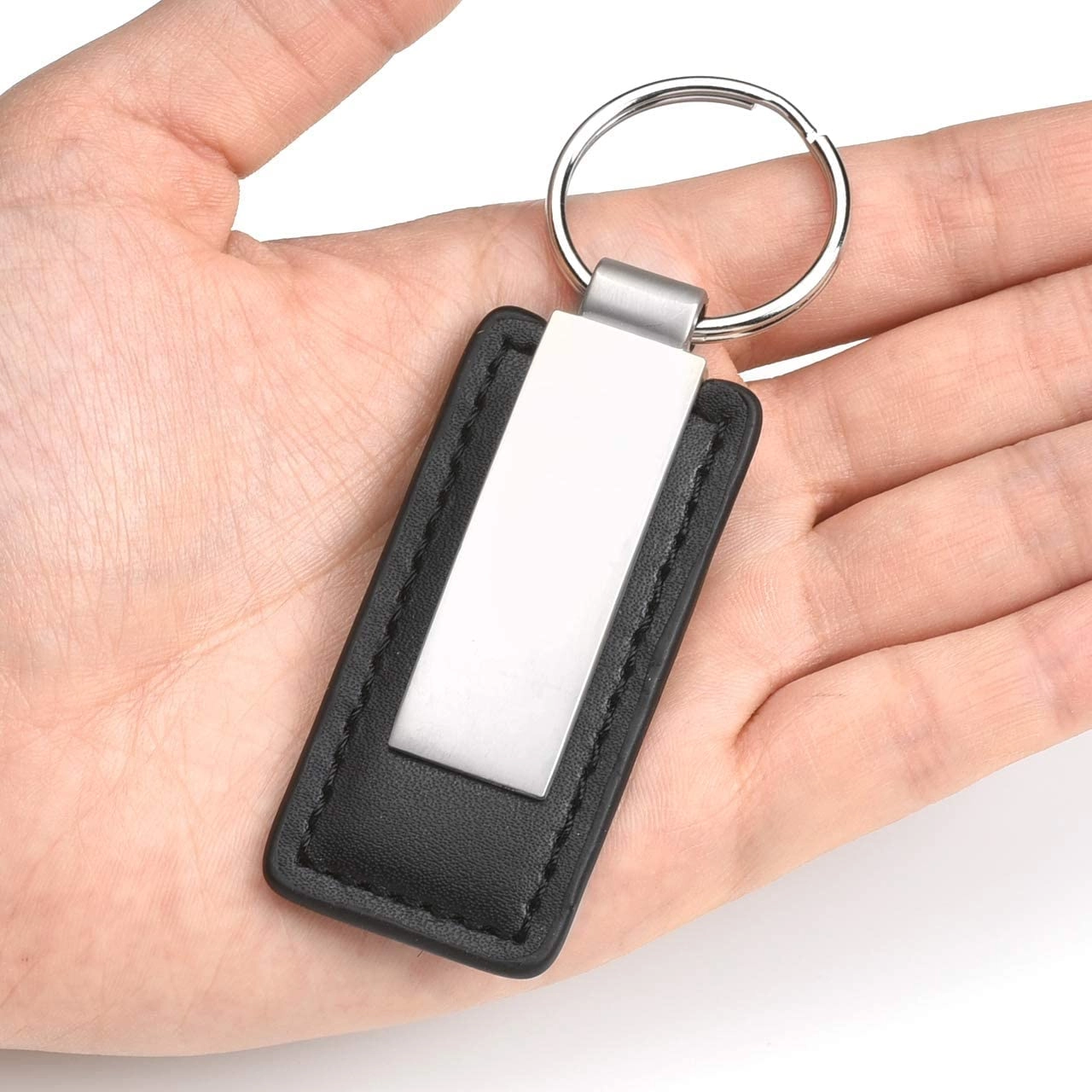 Leather Keyring - Vintage Classic