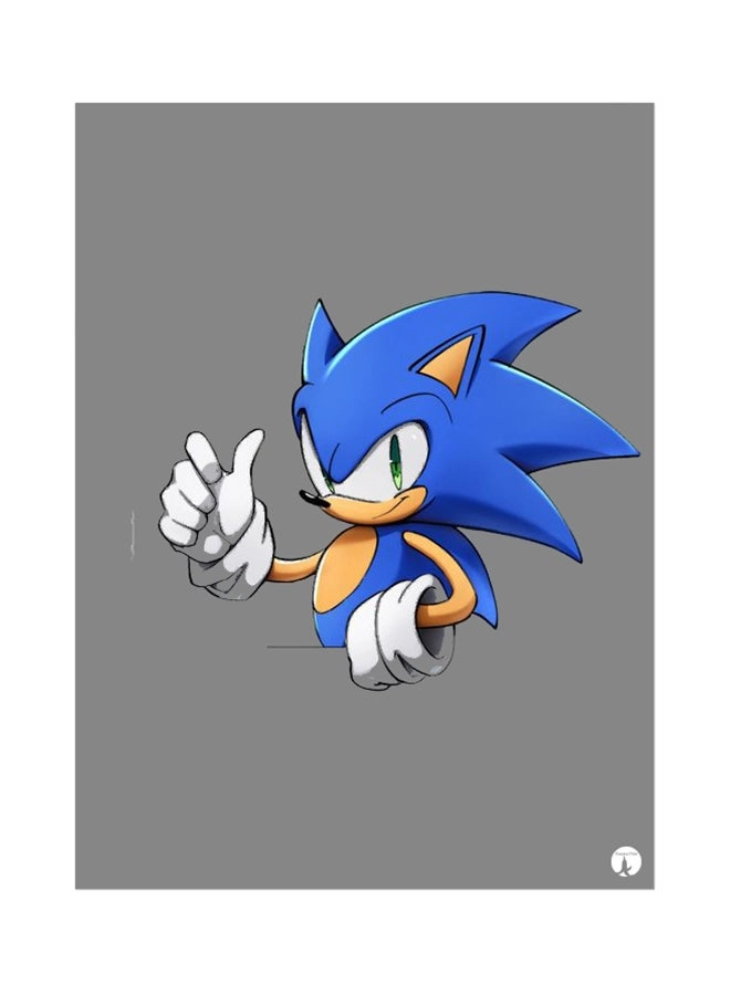 The Video Game Sonic Mouse Pad