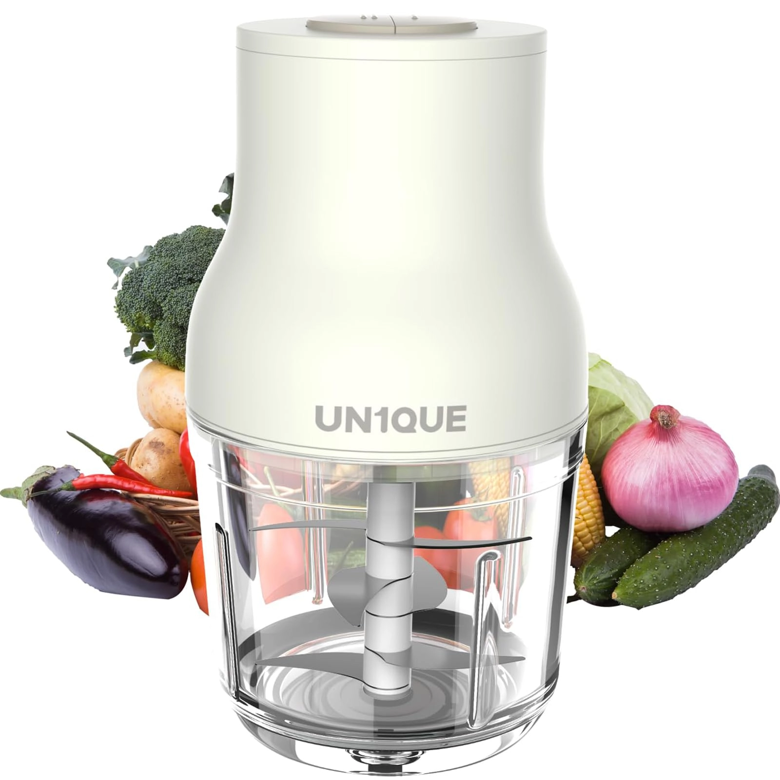 UN1QUE Electric Chopper - 600 ML Wired