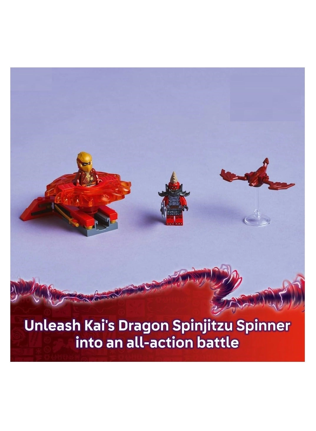 NINJAGO Kai's Dragon Spinjitzu Spinner (71823)