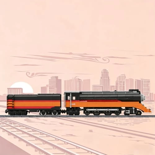 Vintage Steam Train - 1243 pcs