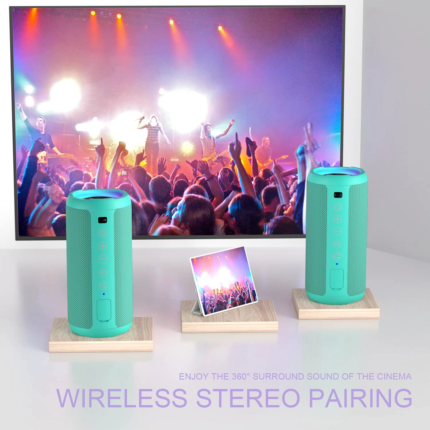 Portable Bluetooth Speaker - 24W