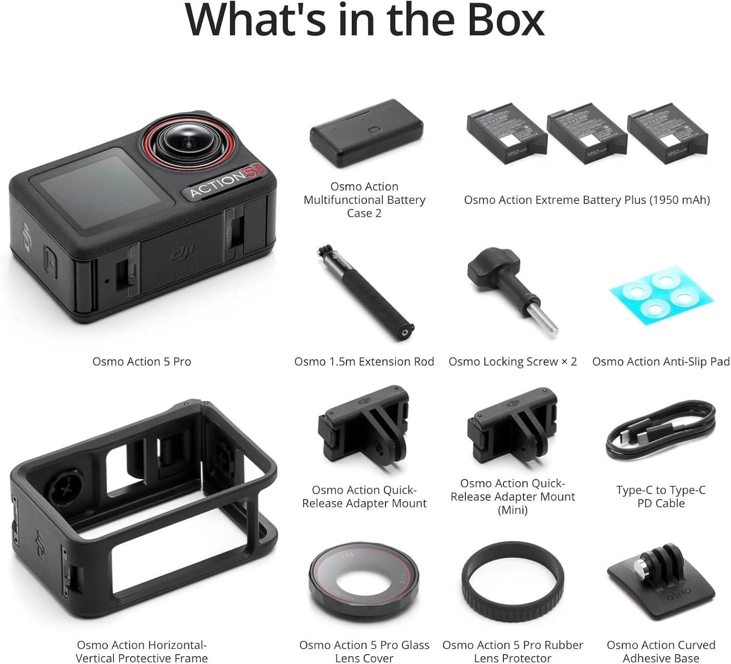 Osmo Action 5 Pro 4K Standard Combo