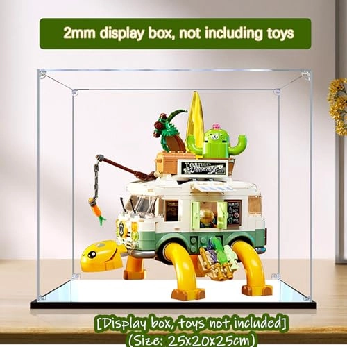 Acrylic Dustproof Transparent Box - 25x20x25cm Mirror 2mm