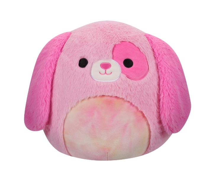 Fuzzamallows Pink Dog - Medium Plush 12 inch