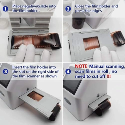 Digital Film Scanner - 120 1080P LCD Screen