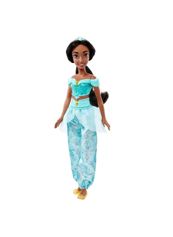Princess Jasmine Fashion Doll - 32.5 cm Glitter Blue Ages 60+