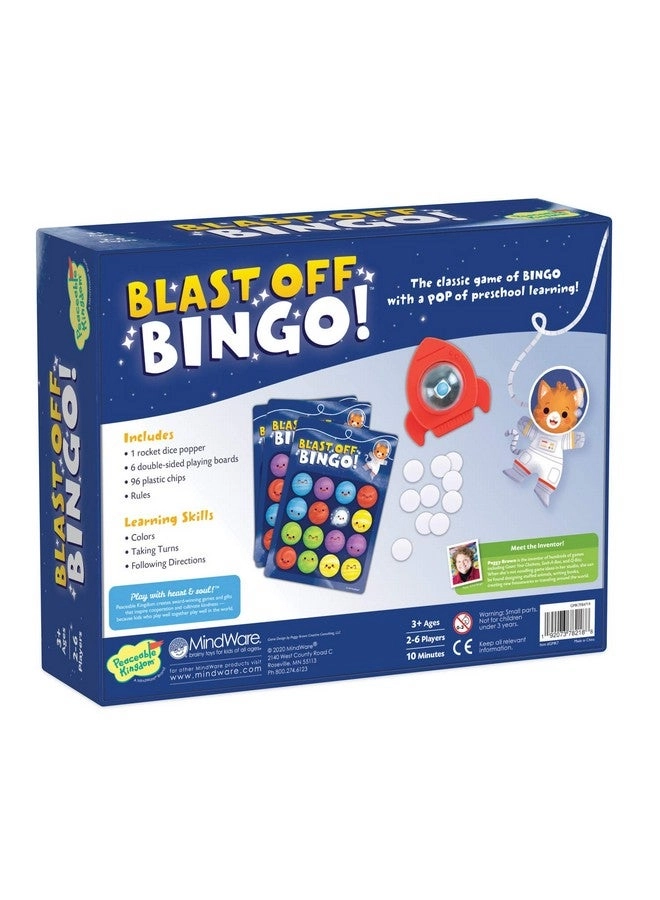 Blast-Off Bingo: Independent Bingo Game for Kids