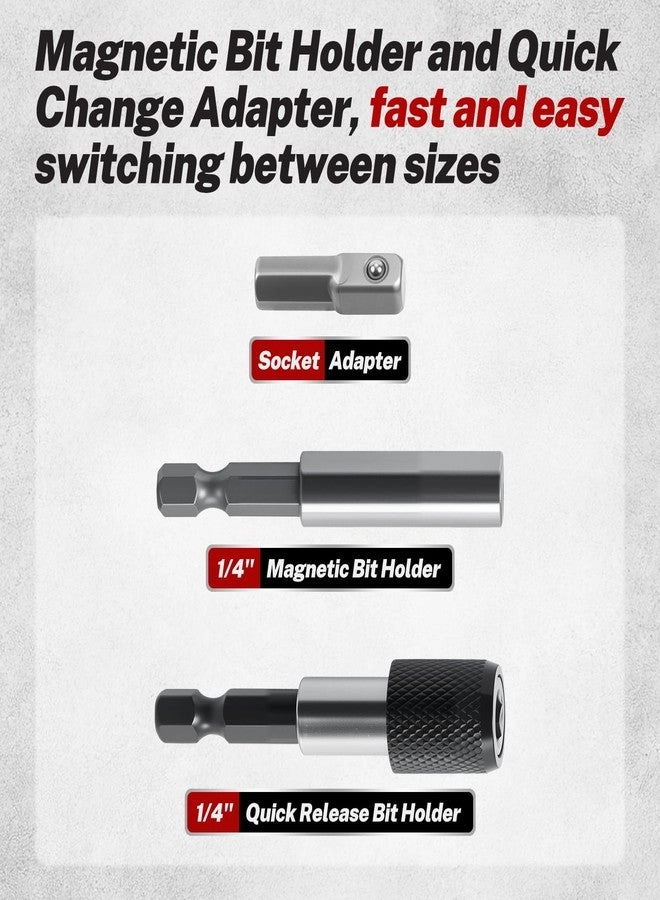 Master Screwdriver Bit Set - 208-Pc