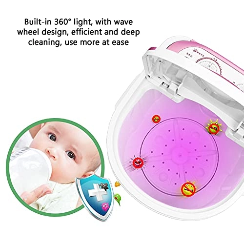 Portable Washing Machine - Mini Single Tub Timing Function