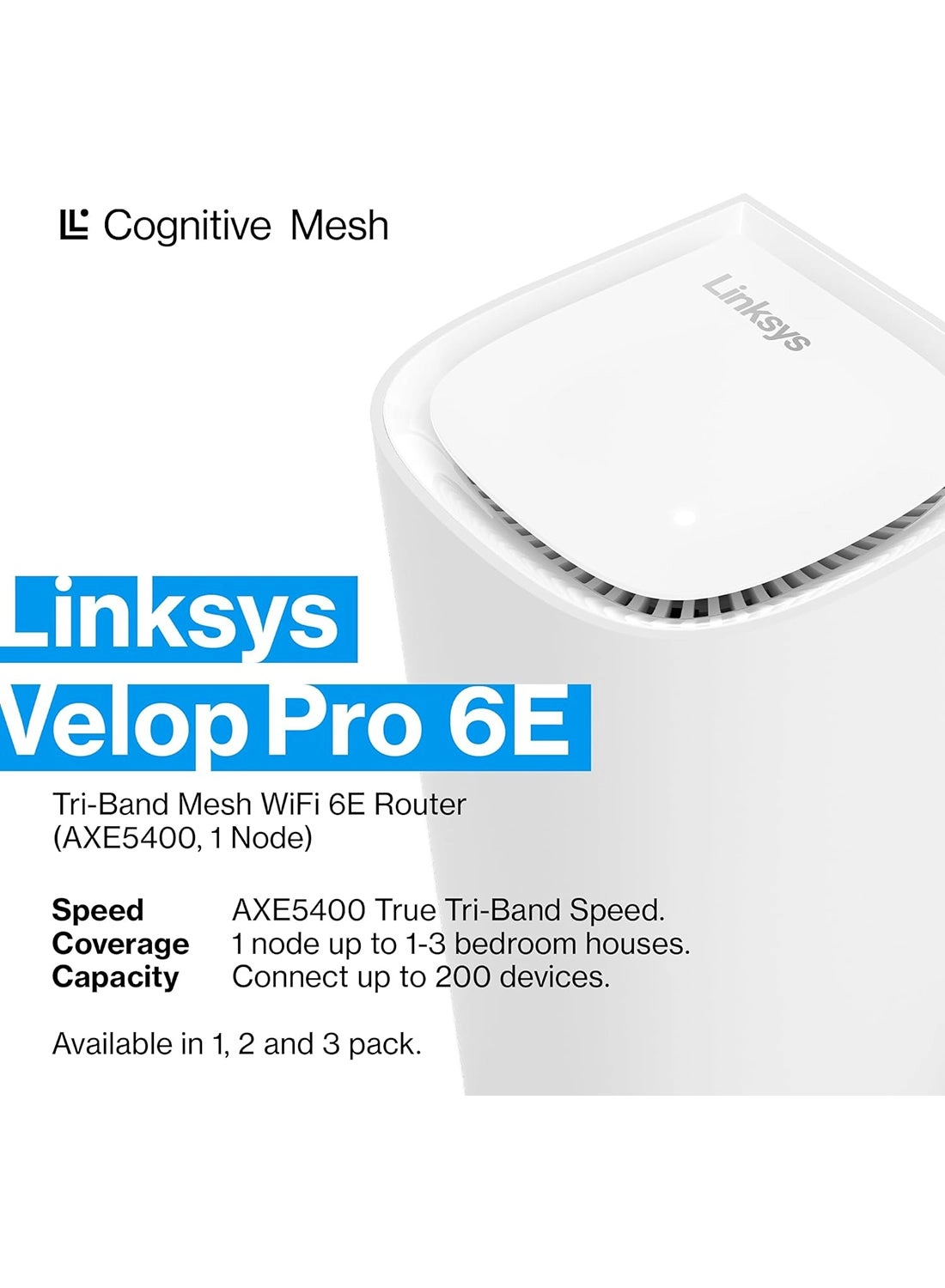 Velop Pro 6E - WiFi 6E 1 piece(s)