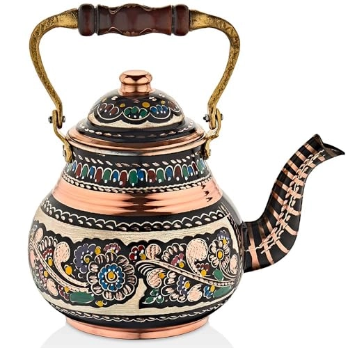 Turkish TeaPot - Copper 1.5 Liters