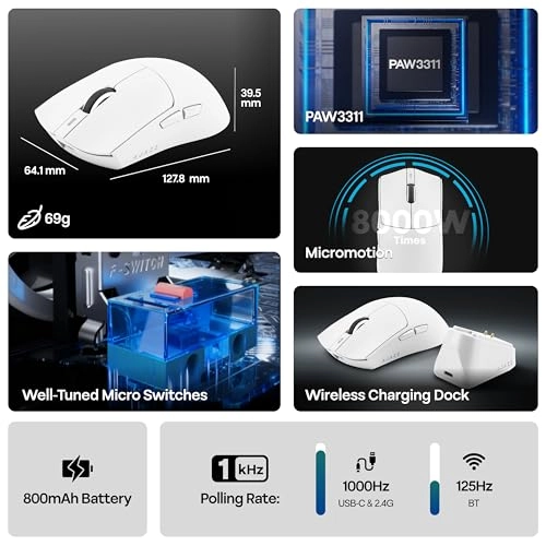 AJ139P V3 MC - 2.4GHz Wireless Bluetooth USB