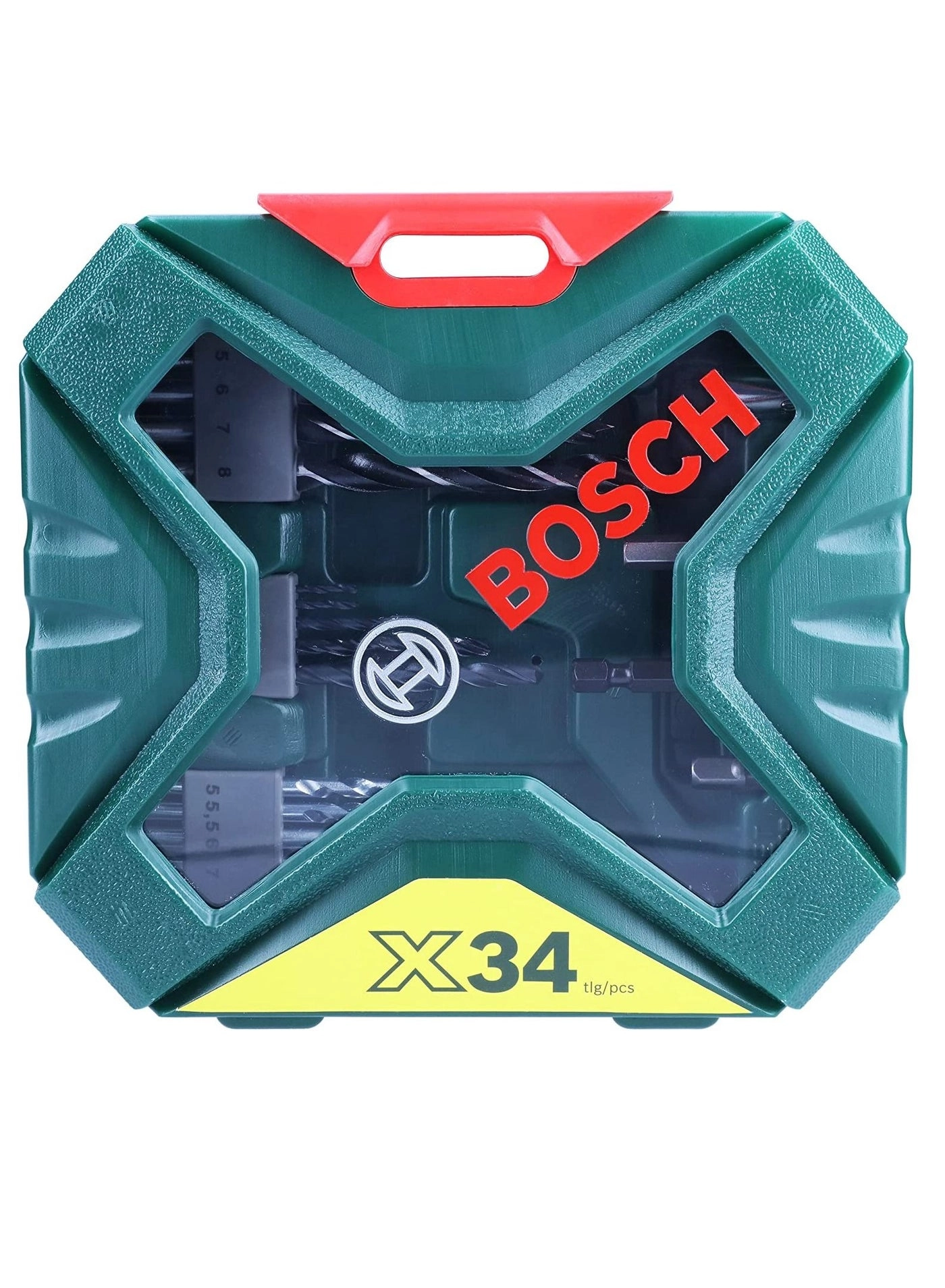 X-Line Classic Drill Bit And Screwdriver Bit Set - 34-Piece