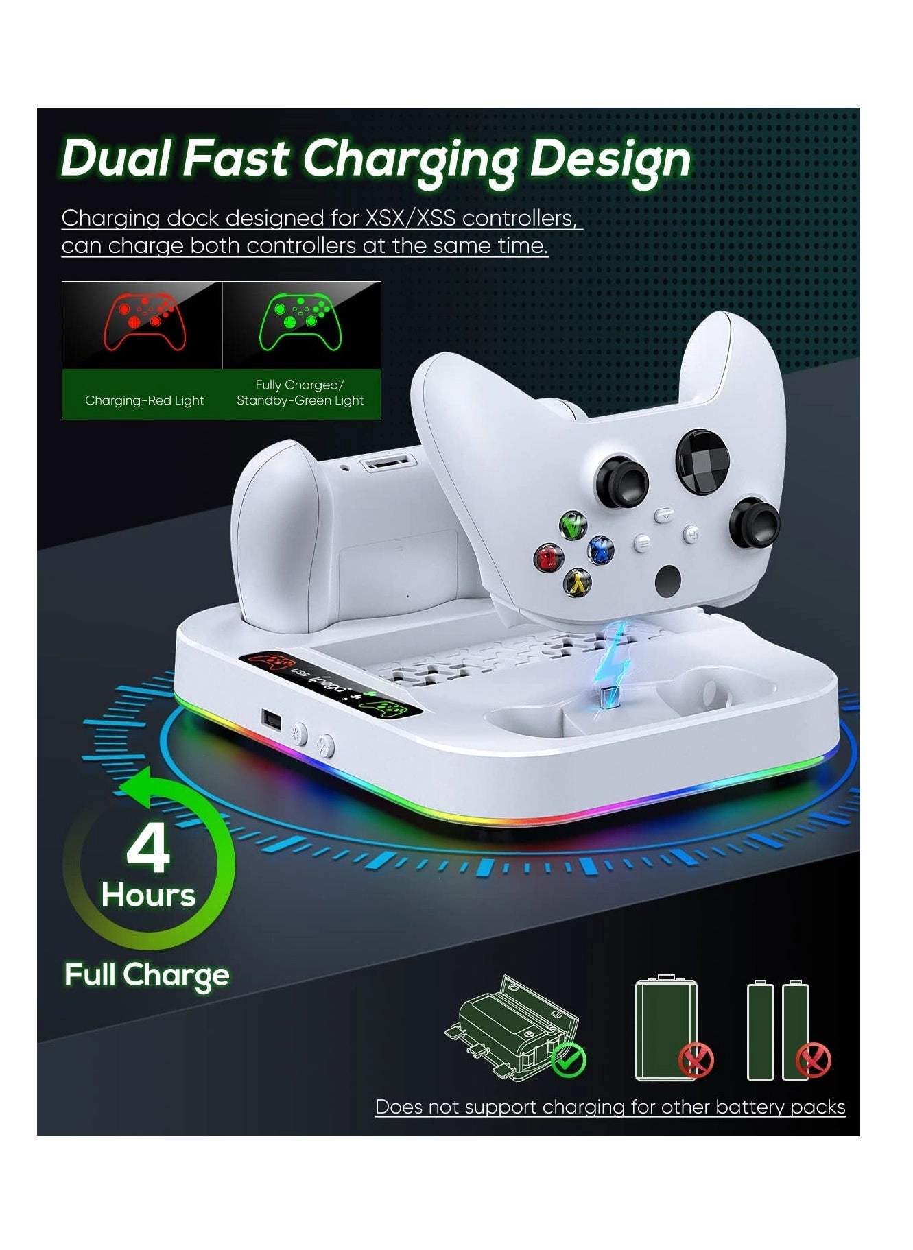 Cooling Fan Stand - Type-C Xbox Series S
