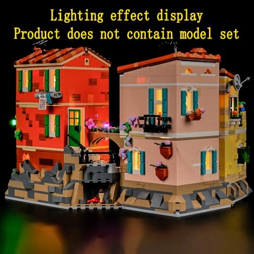 LED Light Kit for LEGO Ideas Italian Riviers 21359