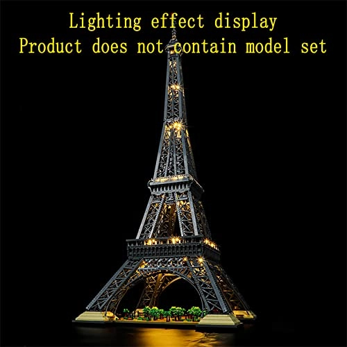 LED Lighting Kit - Compatible with LEGO Eiffel Tower 10307