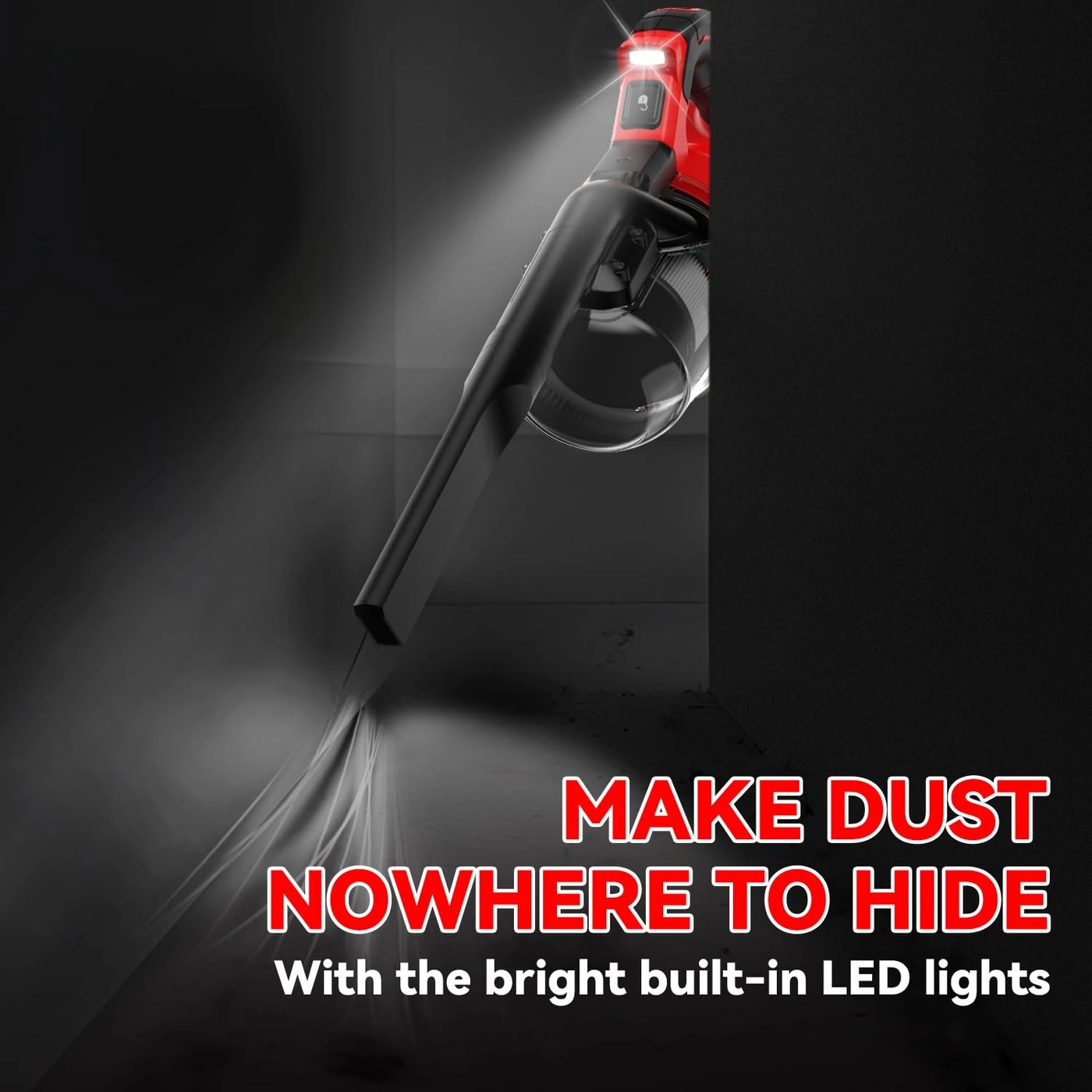 Cordless Vacuum - 18V 500W Handheld