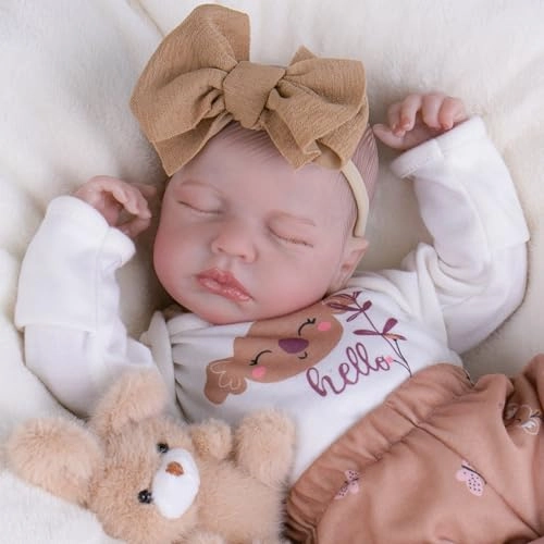 Reborn Baby Doll - 20-Inch Cloth Body Ages 3+