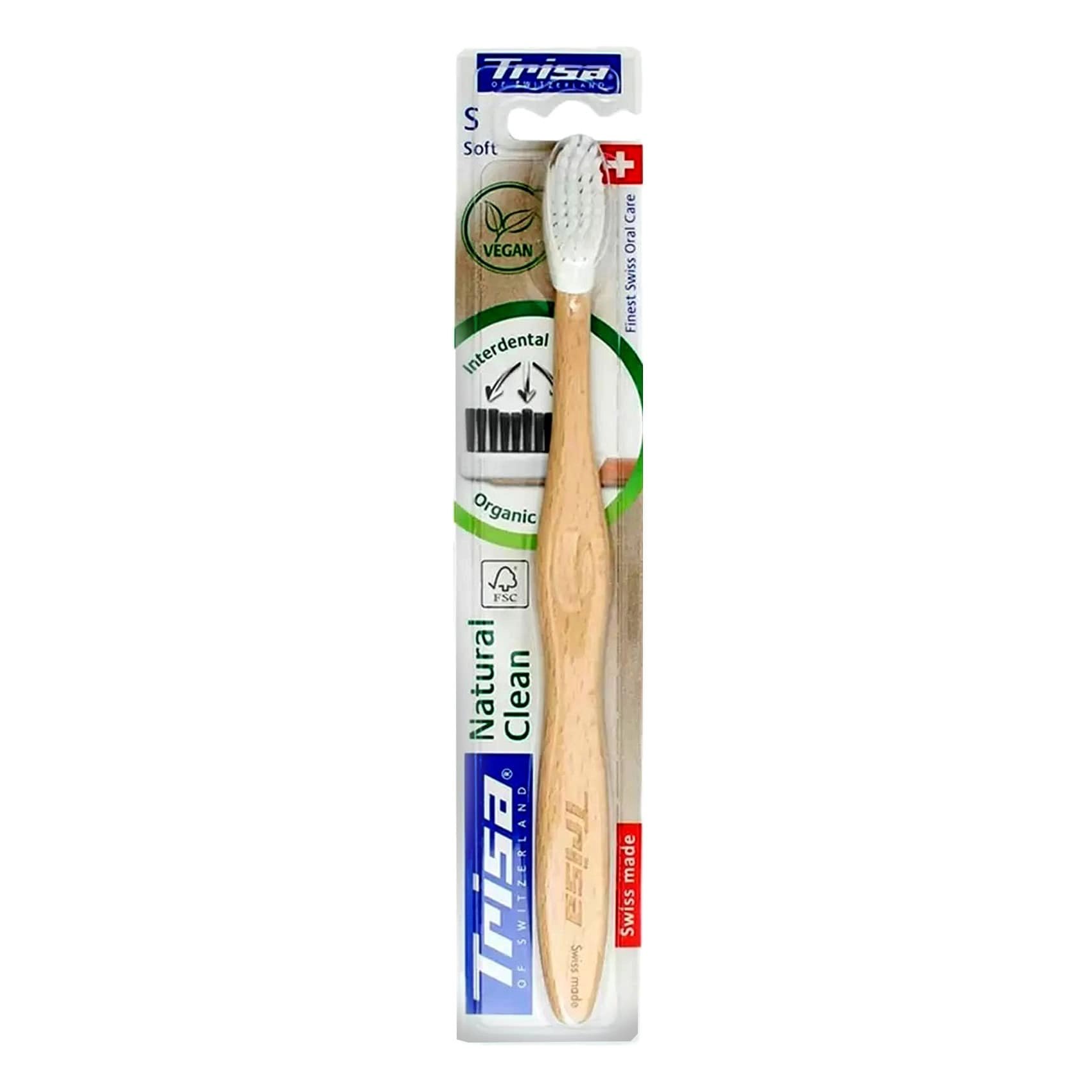 Trisa Natural Clean Toothbrush - Soft
