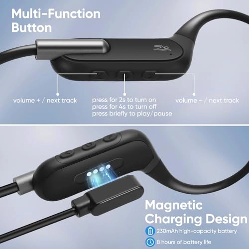 Bone Conduction Headphones Wireless Headphone