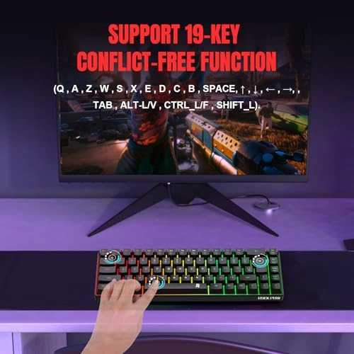 Gaming Keyboard and Mouse Combo - Wired