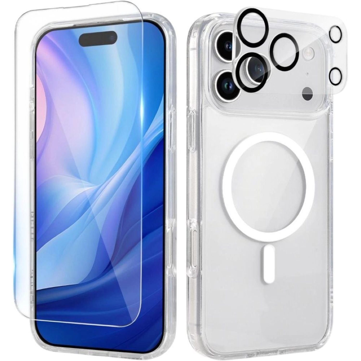 Helix Heli Kit Clear Case with MagSafe for iPhone 17 Pro Max