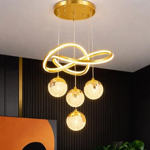 Infinity Ring Chandelier - Dimmable