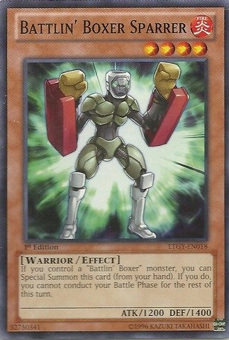 Yu-Gi-Oh! Battlin' Boxer Sparrer LTGY-EN018 - Unlimited Edition
