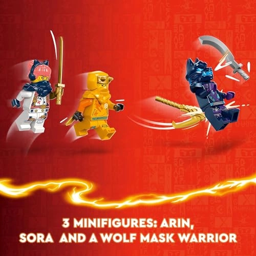 NINJAGO Young Dragon Riyu (71810) - Minifigures Book & Surprise Stickers