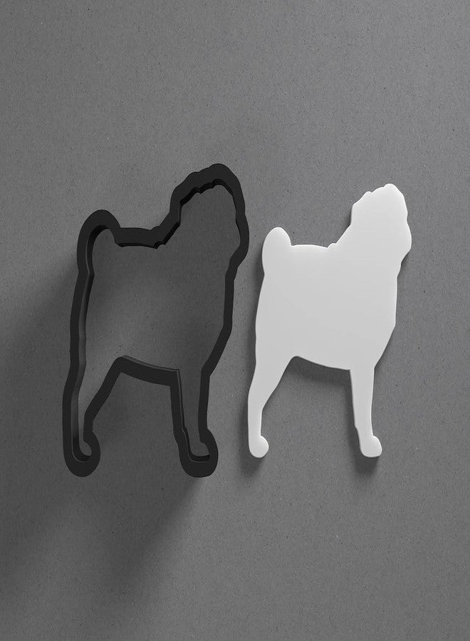 EROTNGO Pug Dog Breed Polymer Clay Cutter