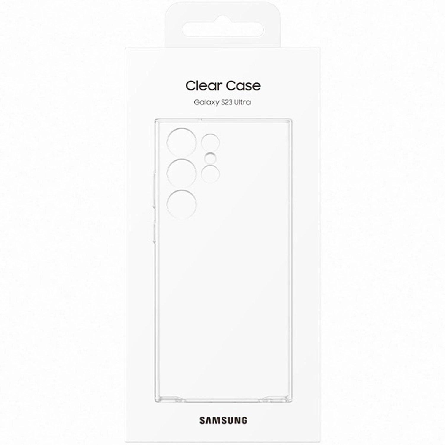 Clear Cover Clear Case for Galaxy S23 Ultra