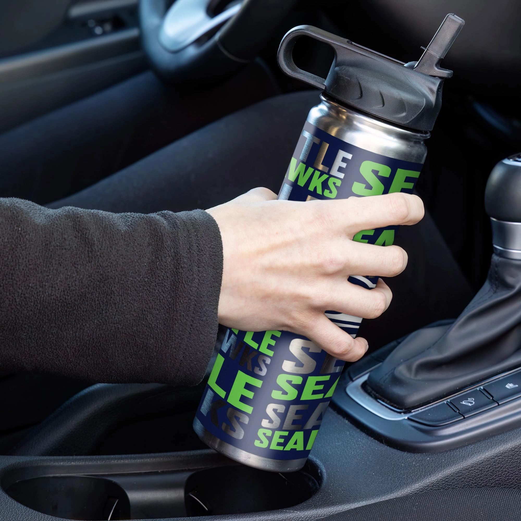 Stainless Steel NFL Football Tumbler - 650ml