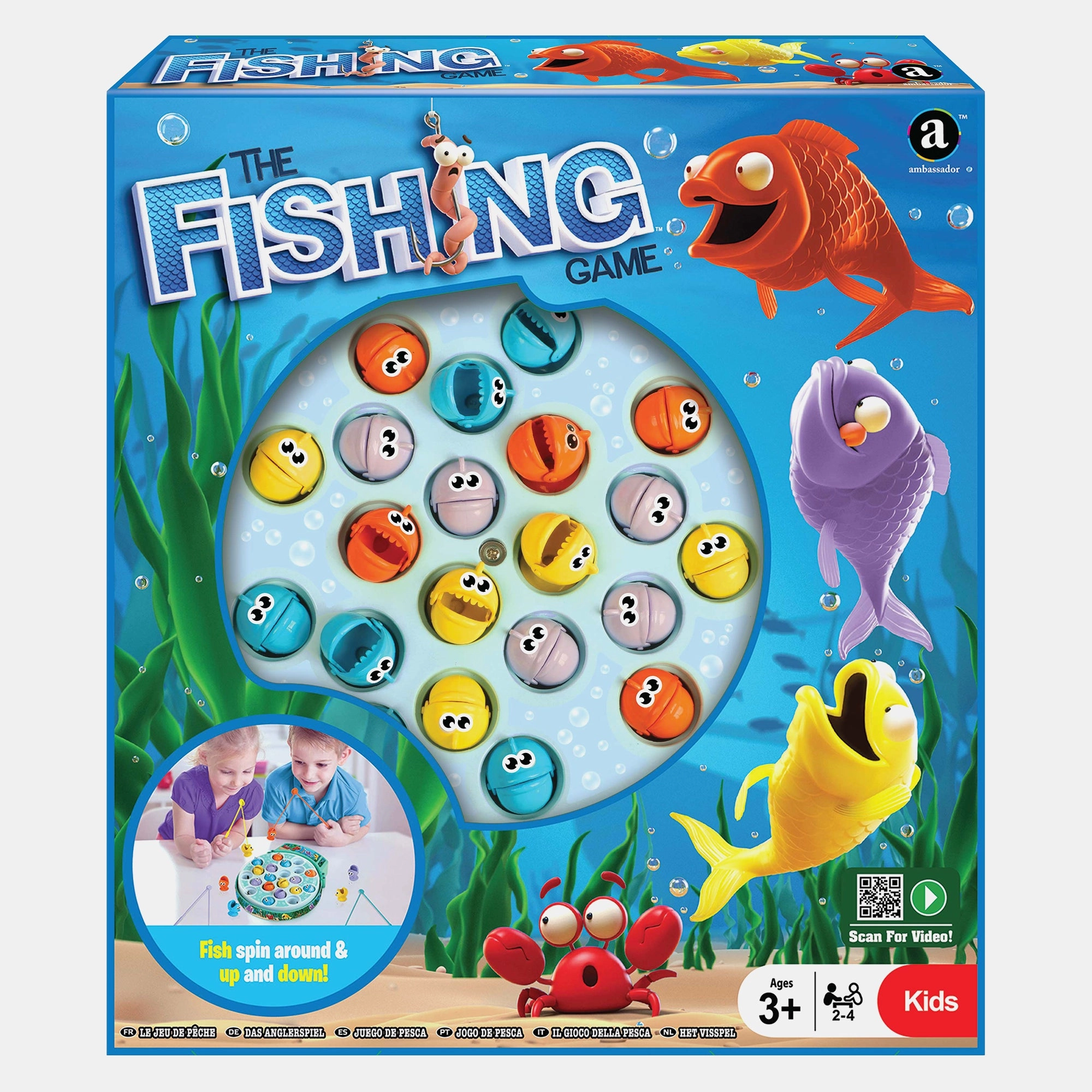 Merchant Ambassador The Fishing Game - 21 Fish 4 Fishing Rods