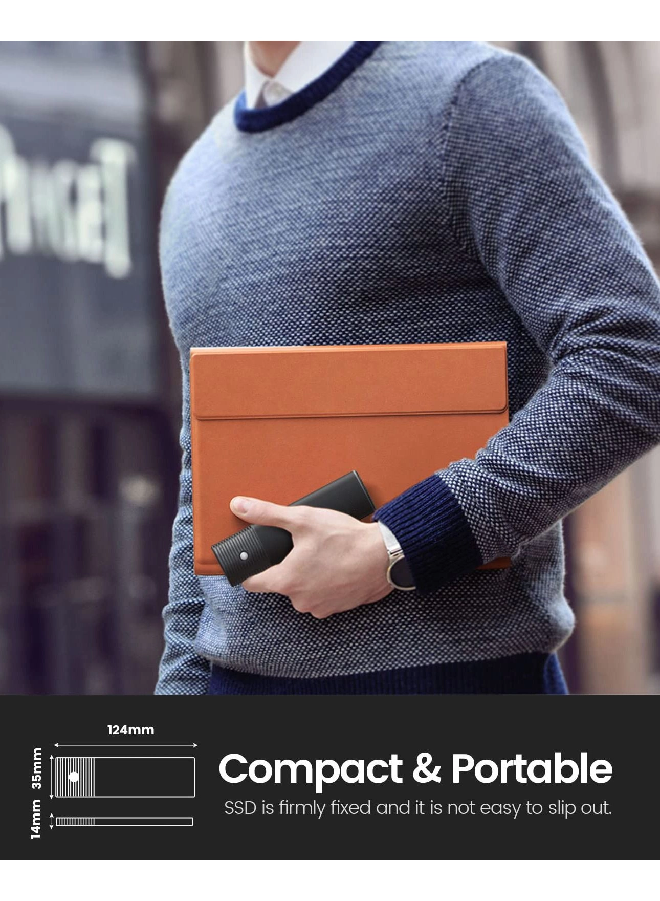 M.2 NVMe SSD Enclosure - 10Gbps USB3.2 Tool-Free