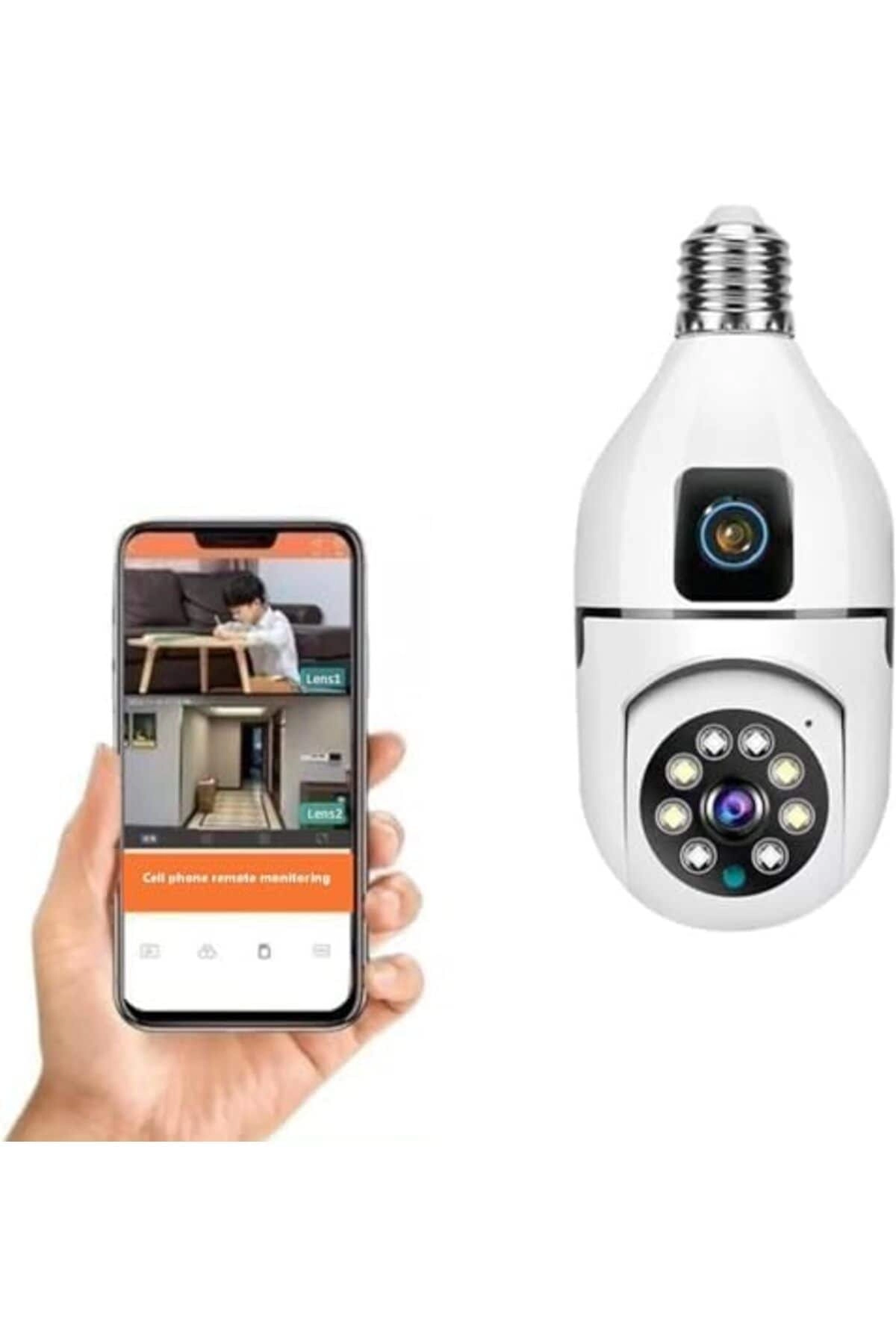 Hausberry Dual Lens WiFi Security Camera 1080P