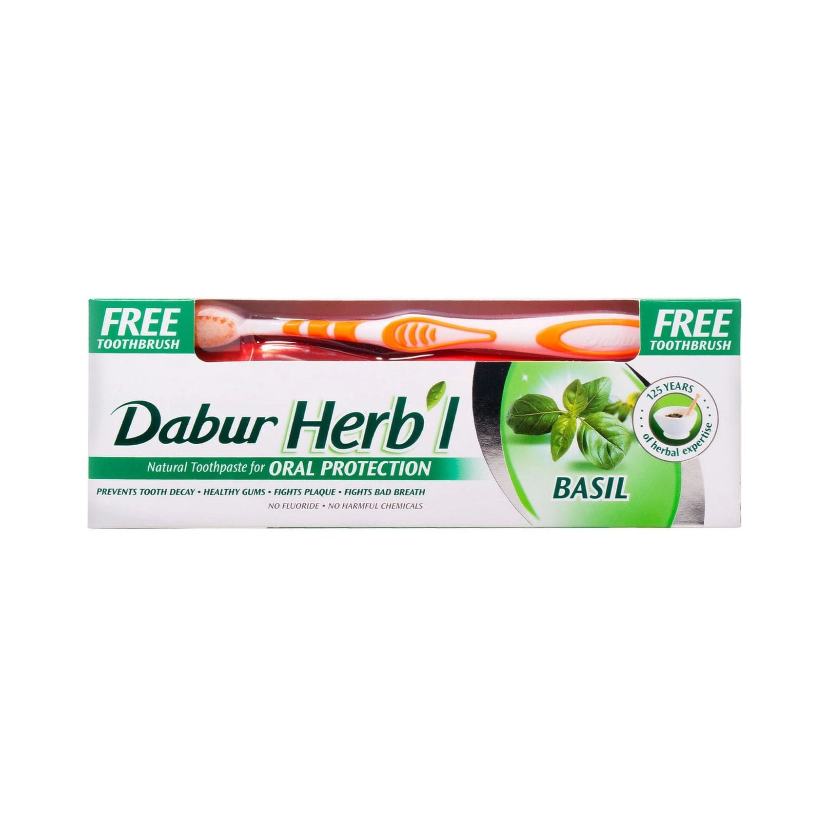 Herbal Basil Toothpaste 150g