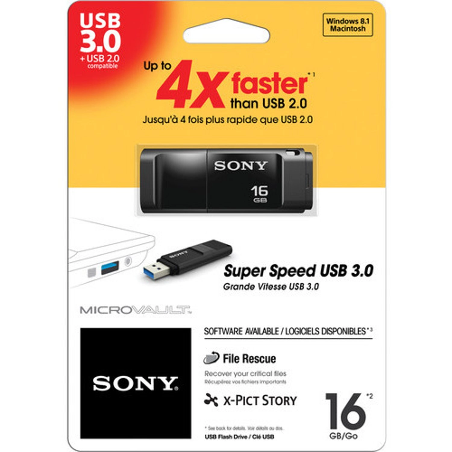 Microvault USM16X 16GB