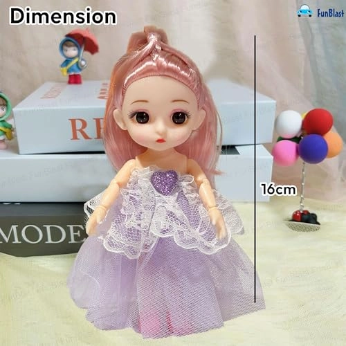 Princess Doll - 16 Cm Plastic Ages 3+