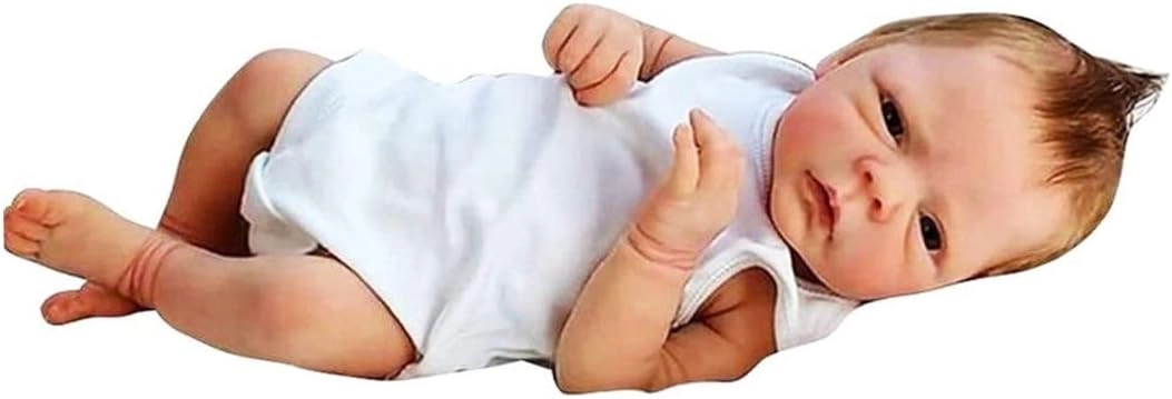 woobles Baby Doll - 18 Inch Silicone Boy/Girl Ages 3+