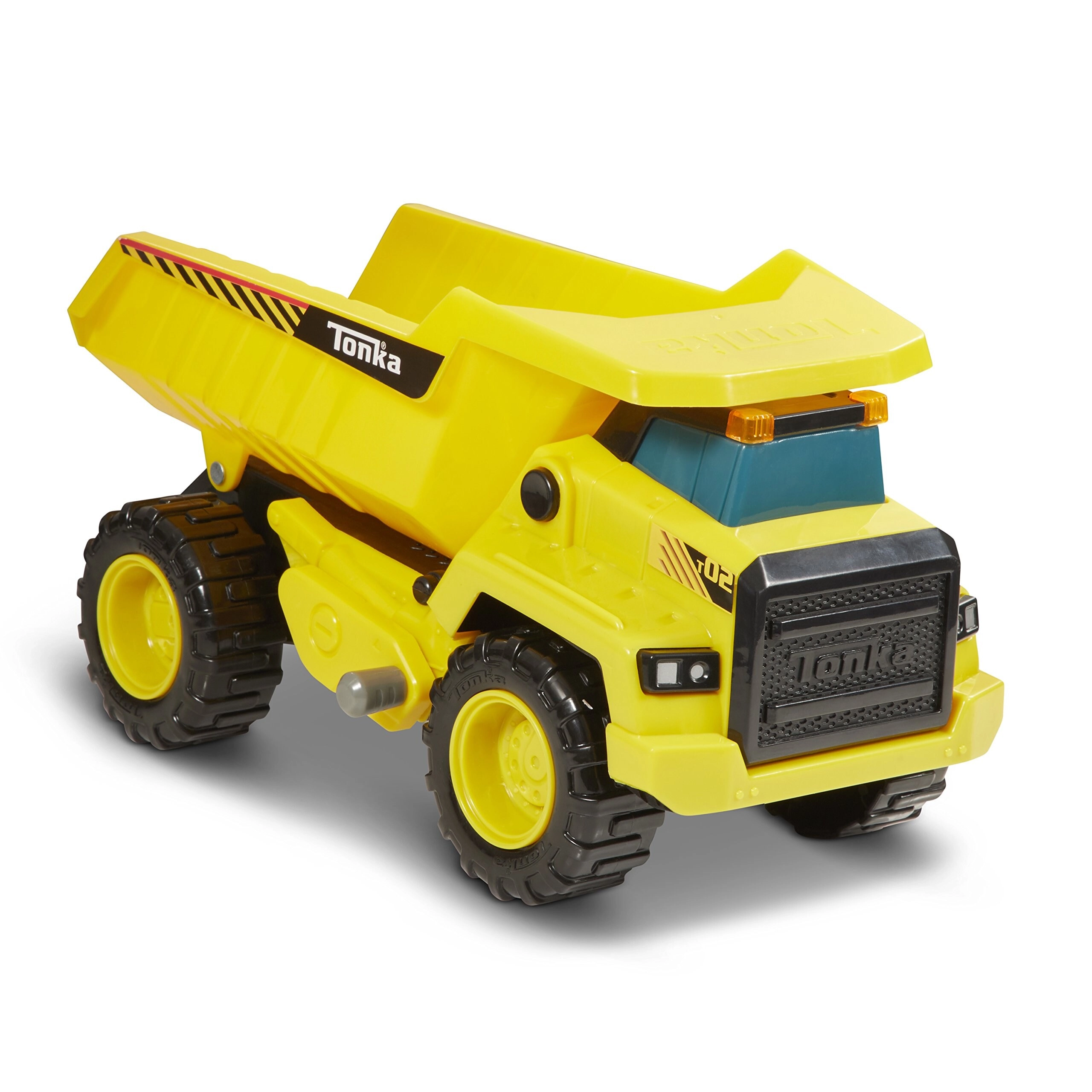 Tonka 8045 Power Movers Dump Truck - Yellow Batteries included