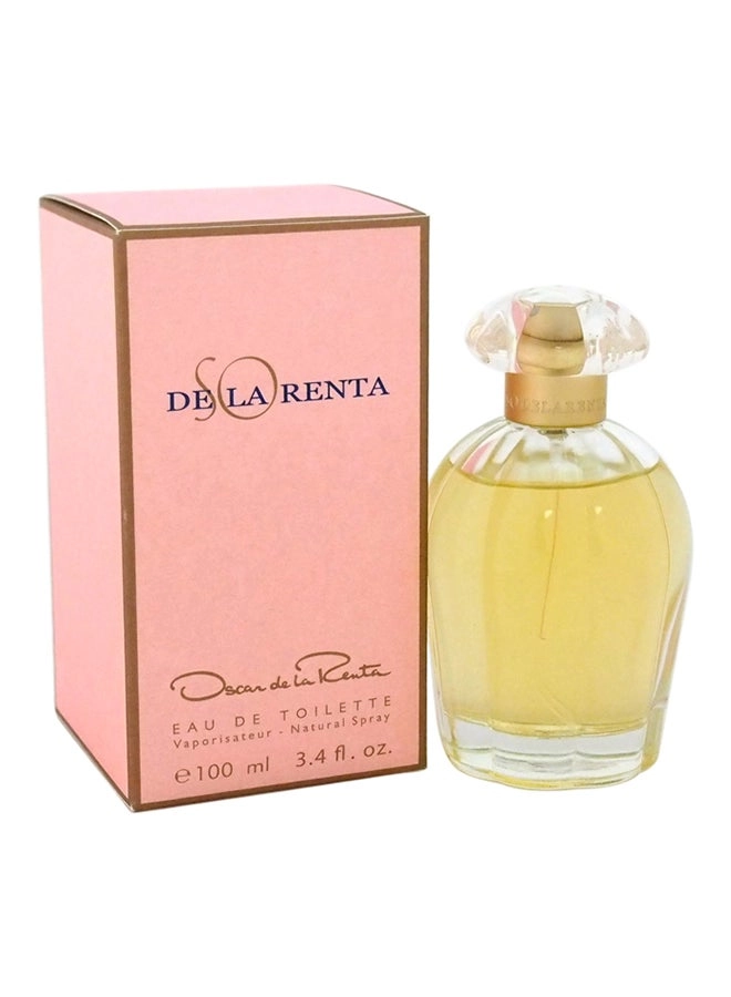 So De La Renta Eau de Toilette 100ml