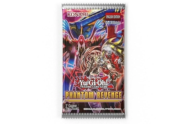 Yu-Gi-Oh! Phantom Revenge 3 Booster Pack Tuckbox