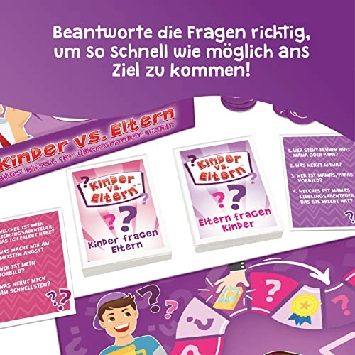 Jeu de Plateau Familial - Quiz Jeu de Cartes (French)